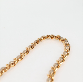 Chanel Logo CC Gold Bag 17