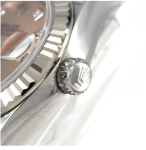 Rolex Rose Pink Face Lady Oyster Perpetual Datejust 28mm 7