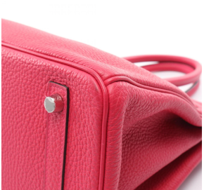 Hermès Pink Birkin 30 With Silver Hardware 9
