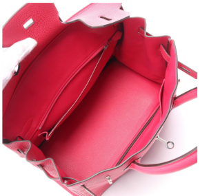 Hermès Pink Birkin 30 With Silver Hardware 3