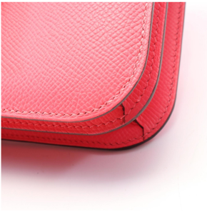 Hermès Pink Epsom Leather Constance 18 3