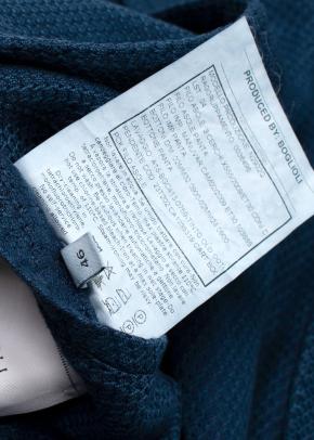 Boglioli Blue Textured Jacket / Blazer 4