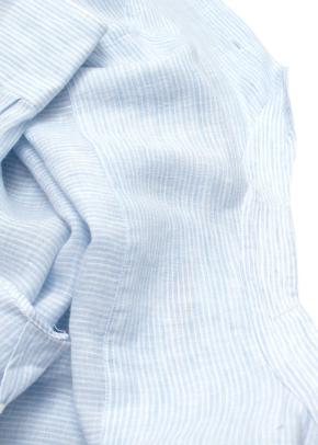 Luca Faloni Blue Fine Stripe Shirt 7