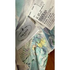 Prada Cotton Print Ruched Dress 6