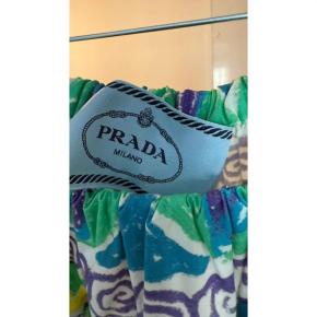 Prada Cotton Print Ruched Dress 5