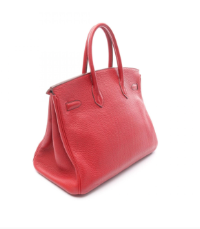 Hermès Birkin 30 Bag in Red Togo Leather with Gold Hardware 3