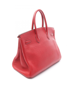 Hermès Birkin 30 Bag in Red Togo Leather with Gold Hardware 13