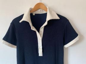 Giuliva Heritage Navy Towelling Dress 4