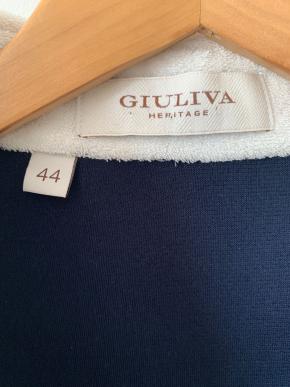 Giuliva Heritage Navy Towelling Dress 5