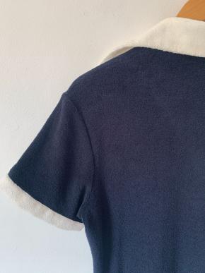 Giuliva Heritage Navy Towelling Dress 13