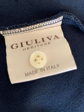 Giuliva Heritage Navy Towelling Dress 17