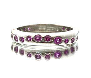 Dower And Hall Pink Sapphire Fireworks Ring 8