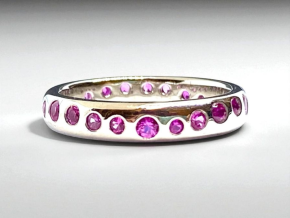 Dower And Hall Pink Sapphire Fireworks Ring 9