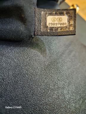 Chanel Navy Blue 19 Large Flap Bag 13