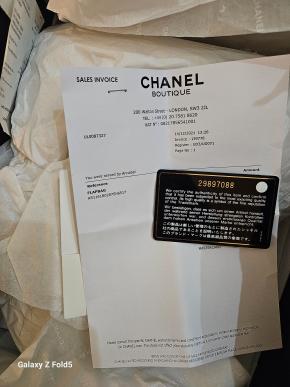 Chanel Navy Blue 19 Large Flap Bag 10