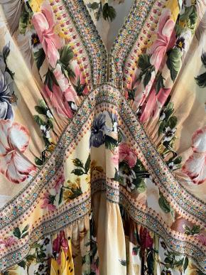 Camilla White Lotus Floral Dress 8