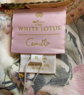 Camilla White Lotus Floral Dress 7