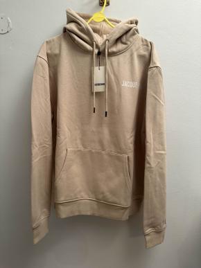 Jacquemus Le Sweatshirt Beige Cotton Hoodie 2