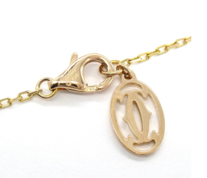 Cartier Cartier d'Amour Diamond Heart Rose Gold Necklace 4