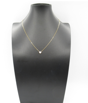 Cartier Cartier d'Amour Diamond Heart Rose Gold Necklace 5