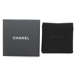 Chanel Silver Crystal Cat Brooch Pin 8