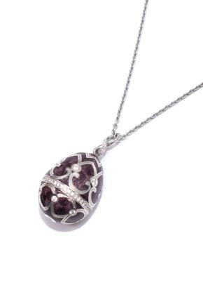 Fabergé Palais Tsarskoye Selo Prune Pendant 3