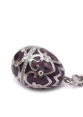Fabergé Palais Tsarskoye Selo Prune Pendant 10