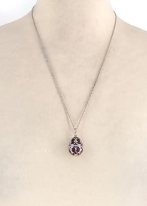 Fabergé Palais Tsarskoye Selo Prune Pendant 9