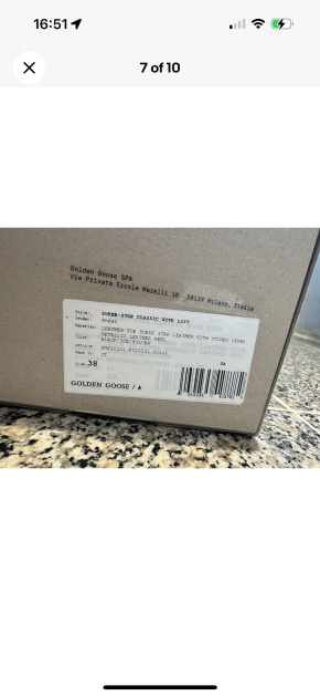 Goldne Goose Super Star Crystal Embellished Sneakers 5