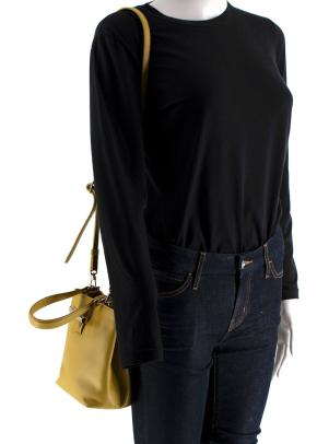 Longchamp Le Roseau XS Bucket Bag in Ginger 12