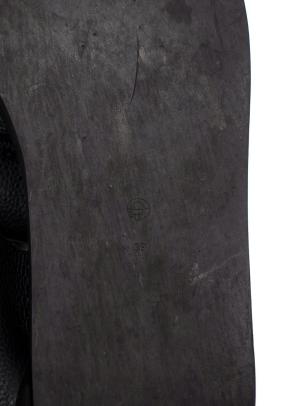 The Row Black Fisherman Caged Leather Sandals 8