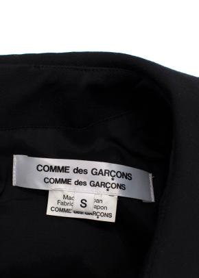 Comme Des Garcons Black Longsleeve Babydoll Dress 7