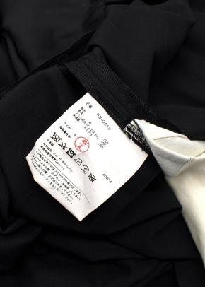 Comme Des Garcons Black Longsleeve Babydoll Dress 8