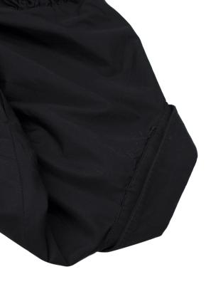 Simone Rocha Black Cotton Poplin Midi Dress 5