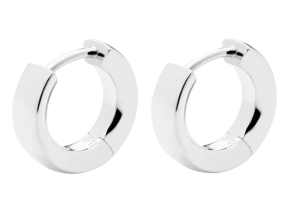 886 Royal Mint Silver Huggie Hoops 3