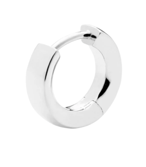 886 Royal Mint Silver Huggie Hoops 2