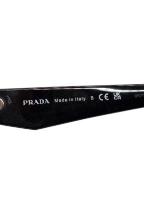 Prada Black Oval Cat Eye Sunglasses 6