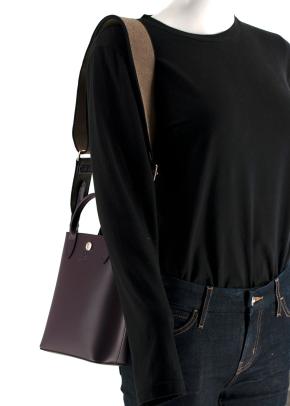Longchamp XS Épure Tote Bag in Aubergine 3