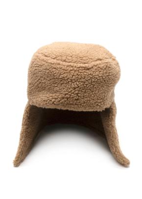 Burberry Caramel Shearling Hat 2