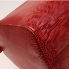 Louis Vuitton Red Epi Leather Keepall 55 Bag 12
