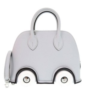 Hermès Bolide On The Wheels Grey Epsom Leather 2