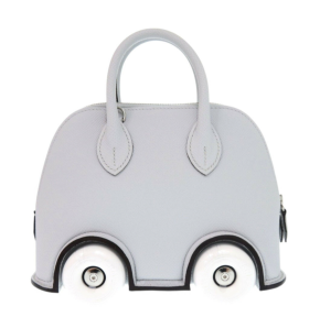 Hermès Bolide On The Wheels Grey Epsom Leather 3