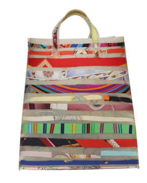 Hermès Limited Edition Transparent Rubber Tote Bag from the Louvre Museum Collection 6