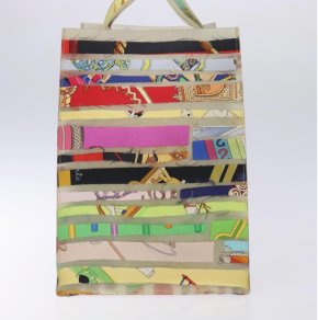Hermès Limited Edition Transparent Rubber Tote Bag from the Louvre Museum Collection 3