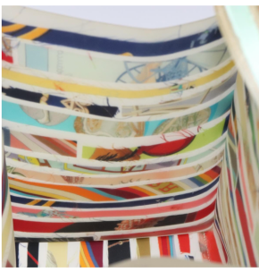 Hermès Limited Edition Transparent Rubber Tote Bag from the Louvre Museum Collection 20