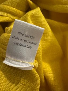 Staud 'Raft' Linen Blend Mini Dress 8