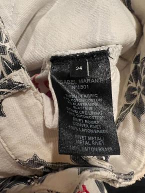 Isabel Marant Embroidered Jeans 7