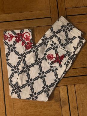 Isabel Marant Embroidered Jeans 2