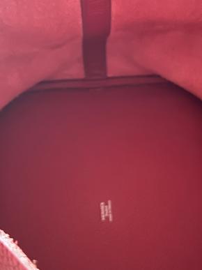 Hermes Red Clemence Taurillon Picotin 26 10