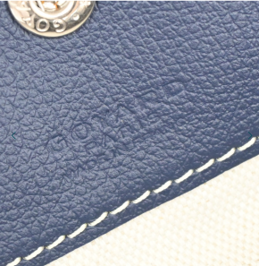 Goyard Navy Iconic Print Saint Louis Toe Bag and Pouch 15